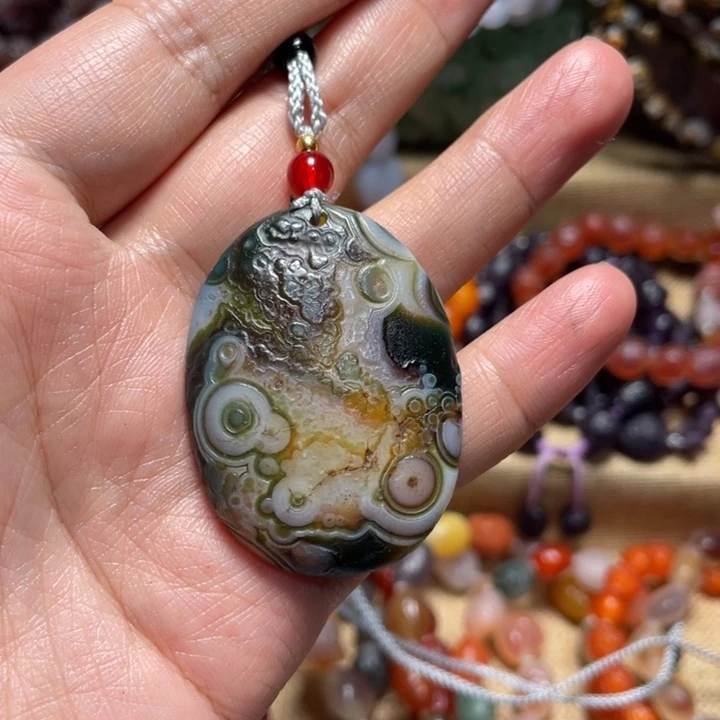 晴***儿玛瑙/玉髓合金手链