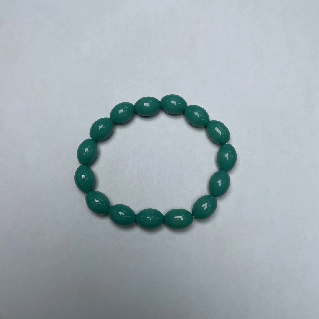 【锦希优选】F574-3椭圆兰瓷天炫手串多样性发一件