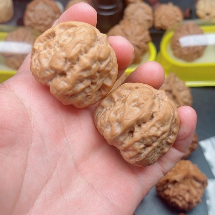 把件文玩核桃蛤蟆头40×41×34