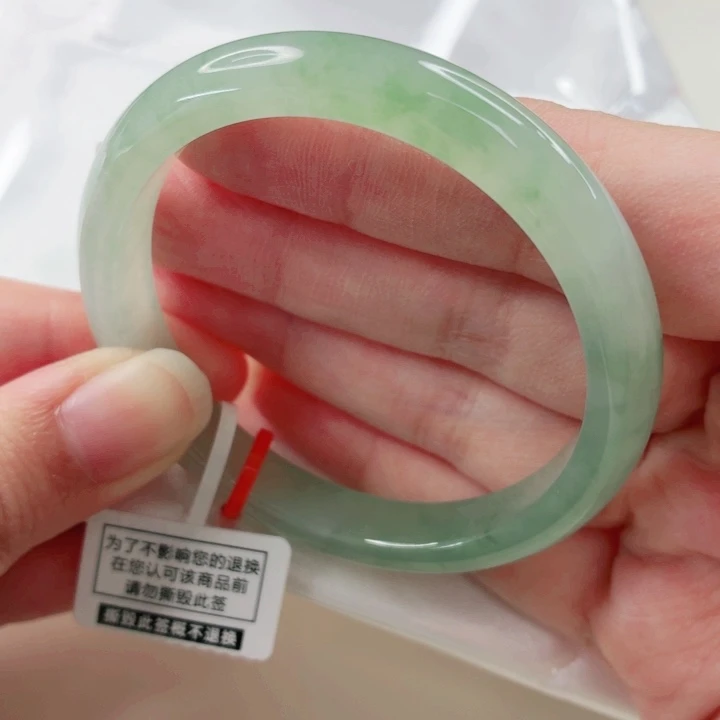 翡翠未镶嵌手镯52.1圈x468