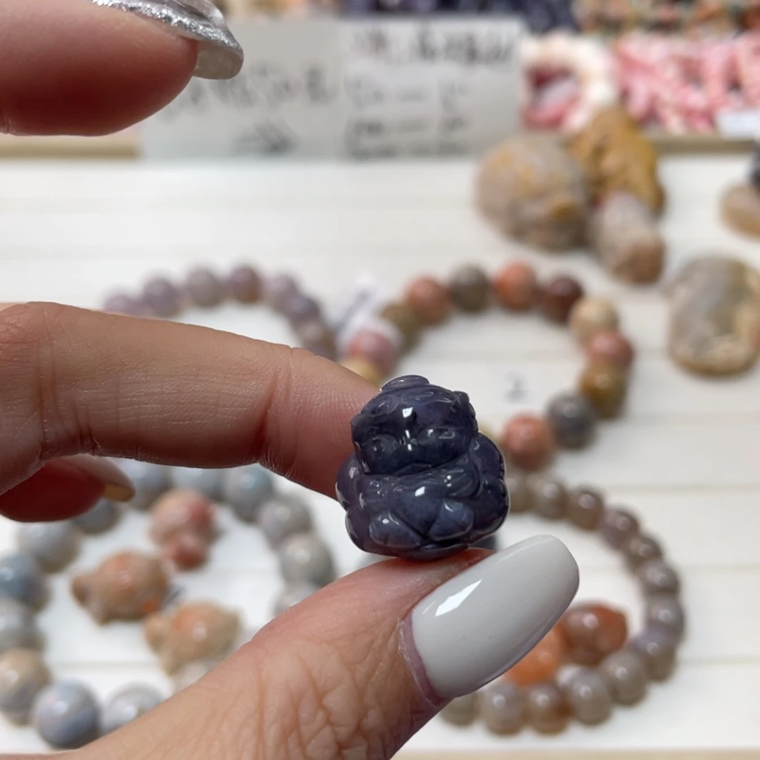 未镶嵌手链硅化玉凮*034