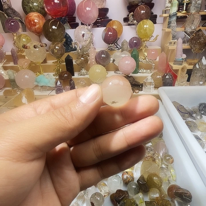 珠宝半成品水晶未镶嵌