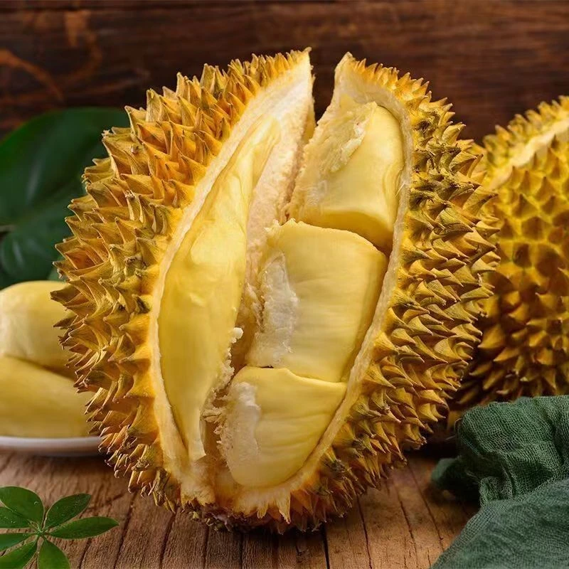 3斤纯肉【广州同城即拍即送】泰国树熟核小金枕-新鲜榴莲鲜果现开榴莲同城送金枕泰国