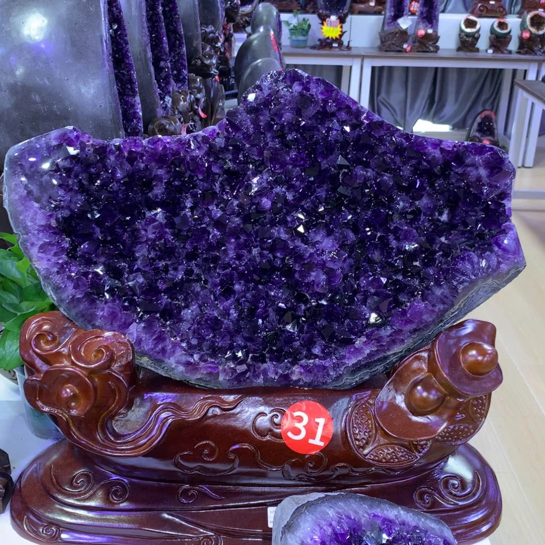 大型摆件（非配饰）未镶嵌紫晶