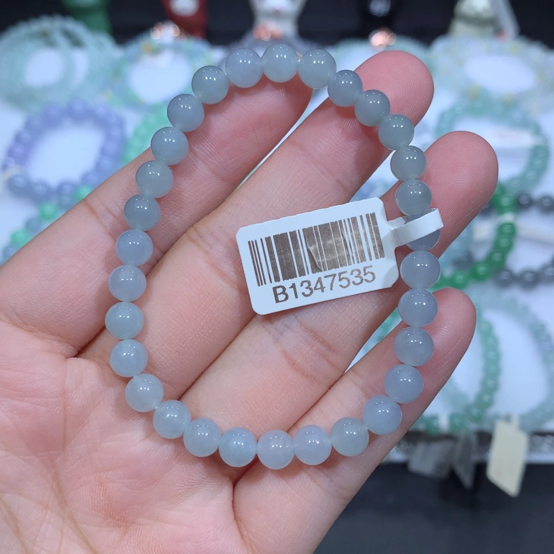 翡翠未镶嵌手串天然
