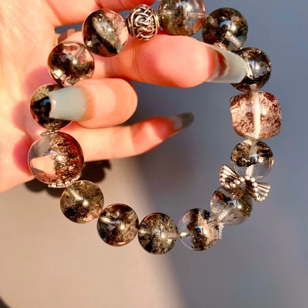 囍奢珠宝天然水晶手链diy