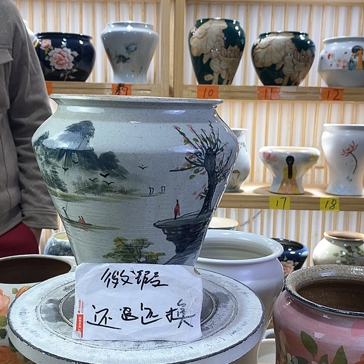 罐陶瓷陶瓷陶瓷观察