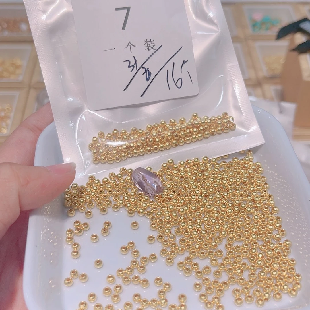 紫晶珠宝半成品银S925镀金镶嵌7