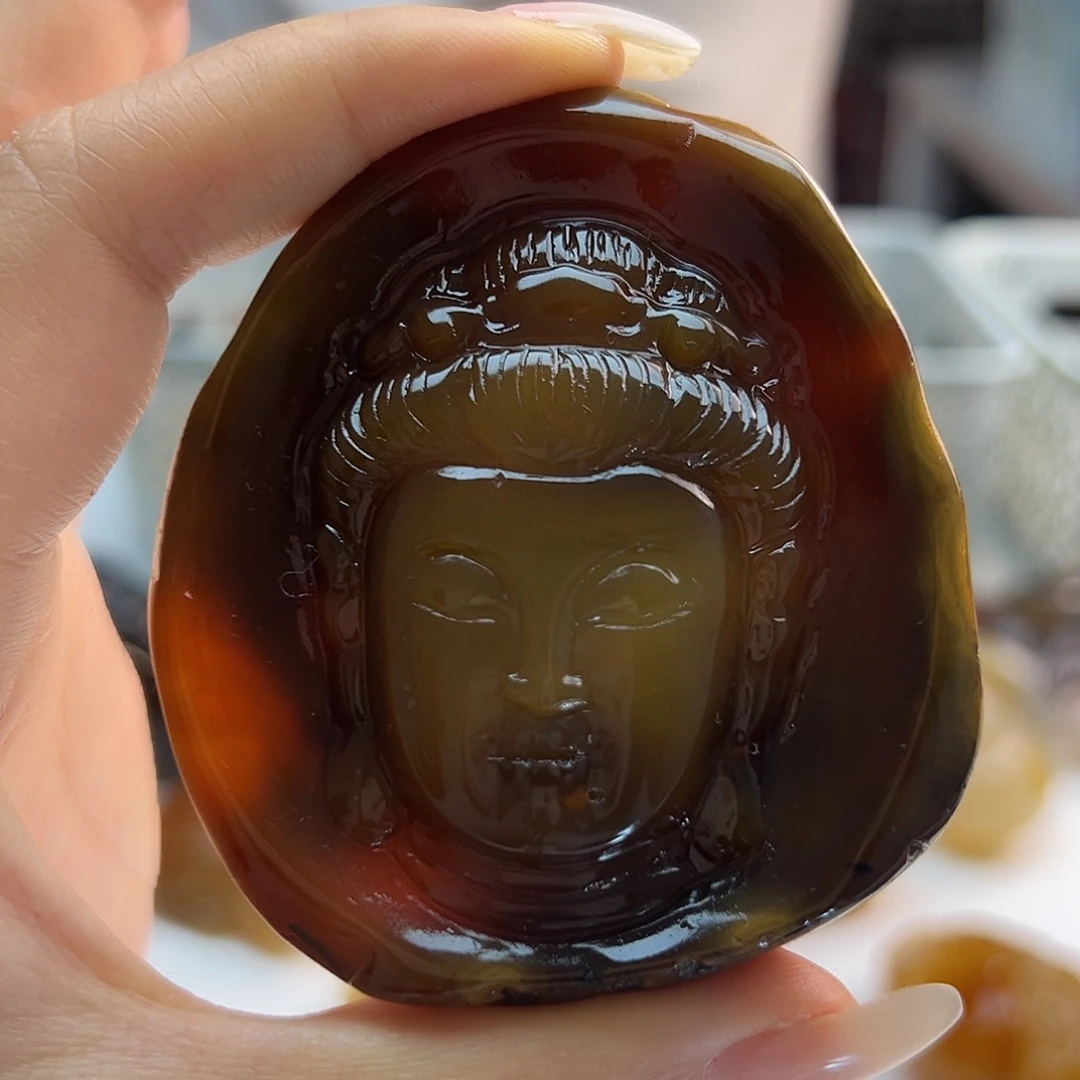 玛瑙/玉髓未镶嵌吊坠(不含链)