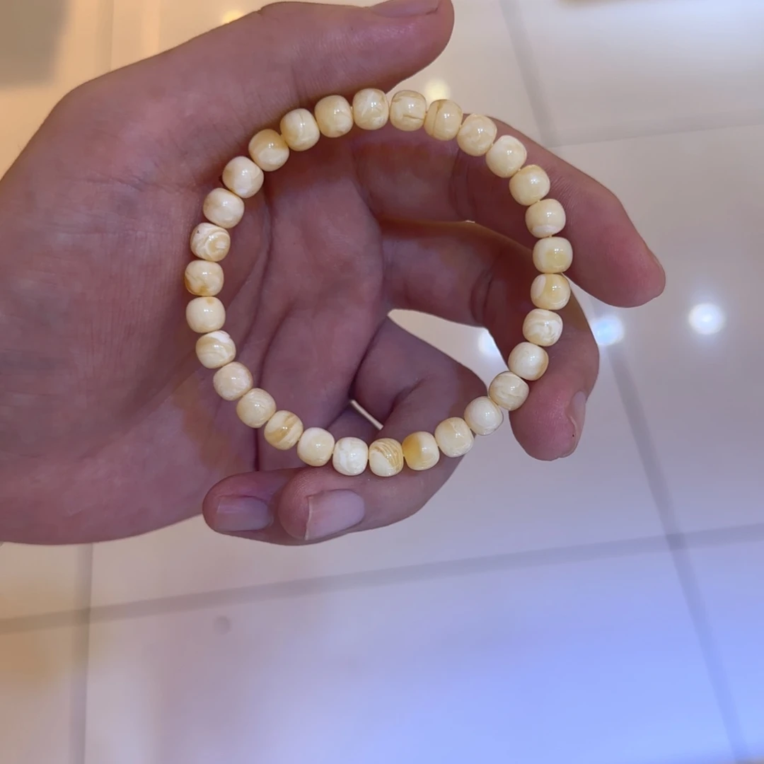 未镶嵌琥珀手链蜜蜡