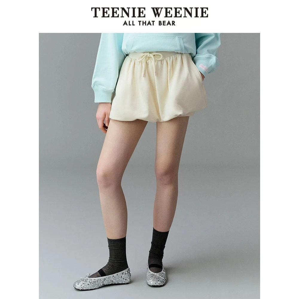 【商场同款新品】TeenieWeenie小熊卫裤25年花苞裤短裤TTTM251203E