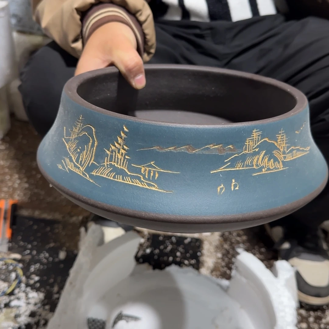 花盆紫砂口径20.10口径