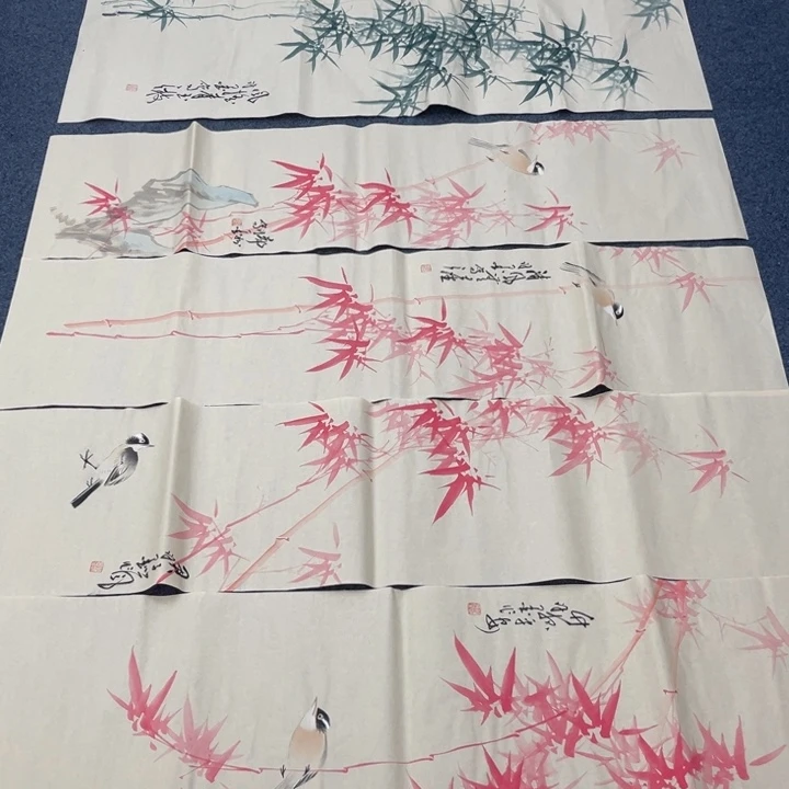 国画宣纸纯手绘字画