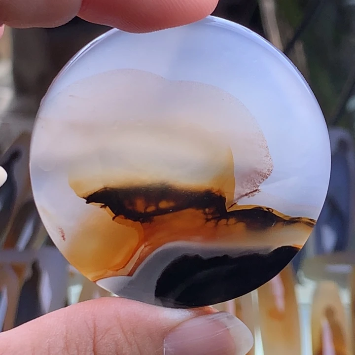 玛瑙/玉髓颈饰未镶嵌121