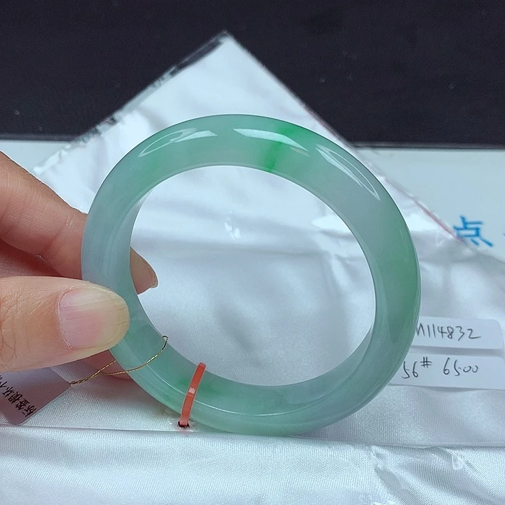 未镶嵌手镯翡翠56圈4832
