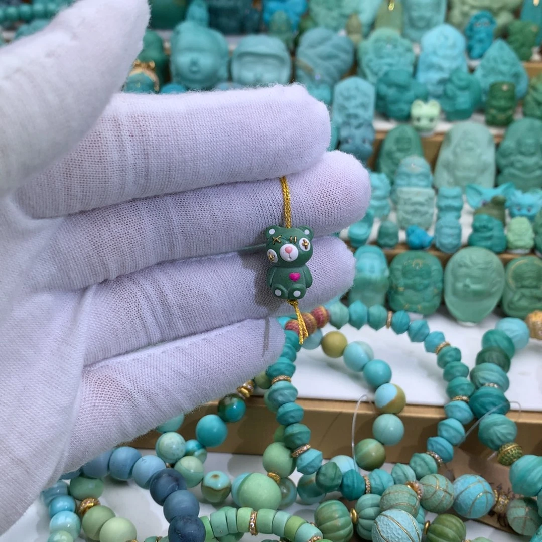 绿松石未镶嵌手链