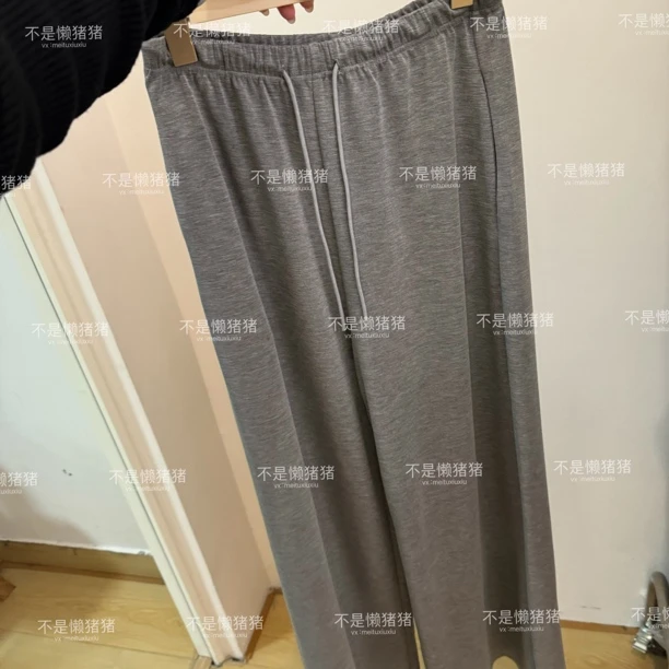砂洗铜氨丝工艺直筒裤！上身秒自留！巨好穿！！！