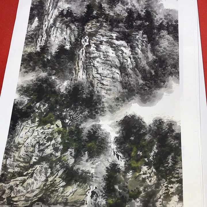 国画张圣敏先生纯手绘作品