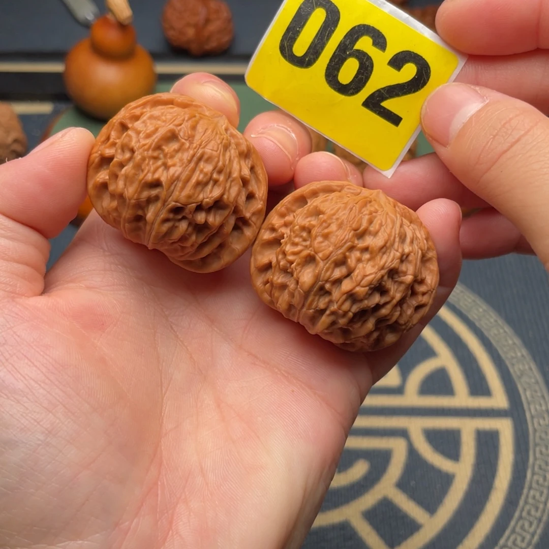 文玩核桃把件40全品磨盘062号