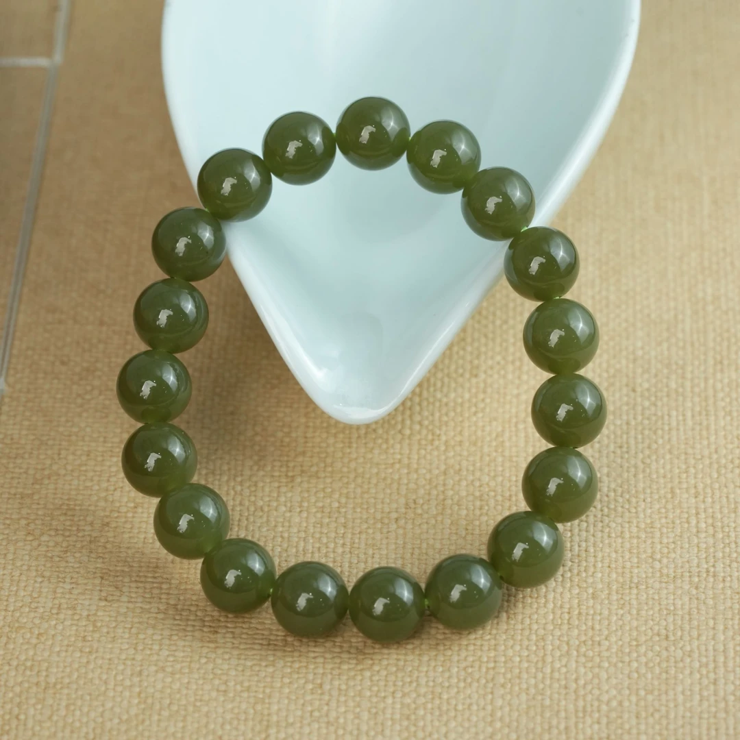 【小北严选】和田玉单圈手串约9.5mm+【多样性发一件】-BH16X642