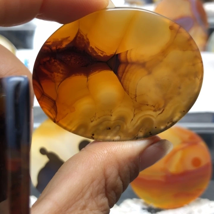 合金玛瑙/玉髓珠宝奇石45