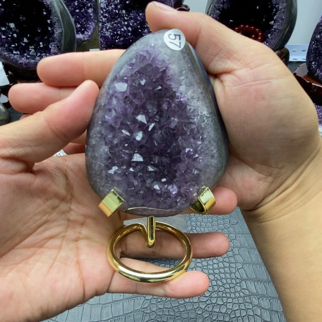 大型摆件（非配饰）紫晶未镶嵌