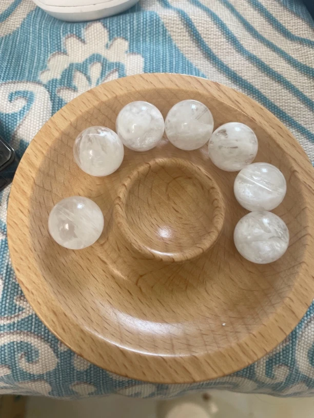 水晶单珠白幽灵单珠