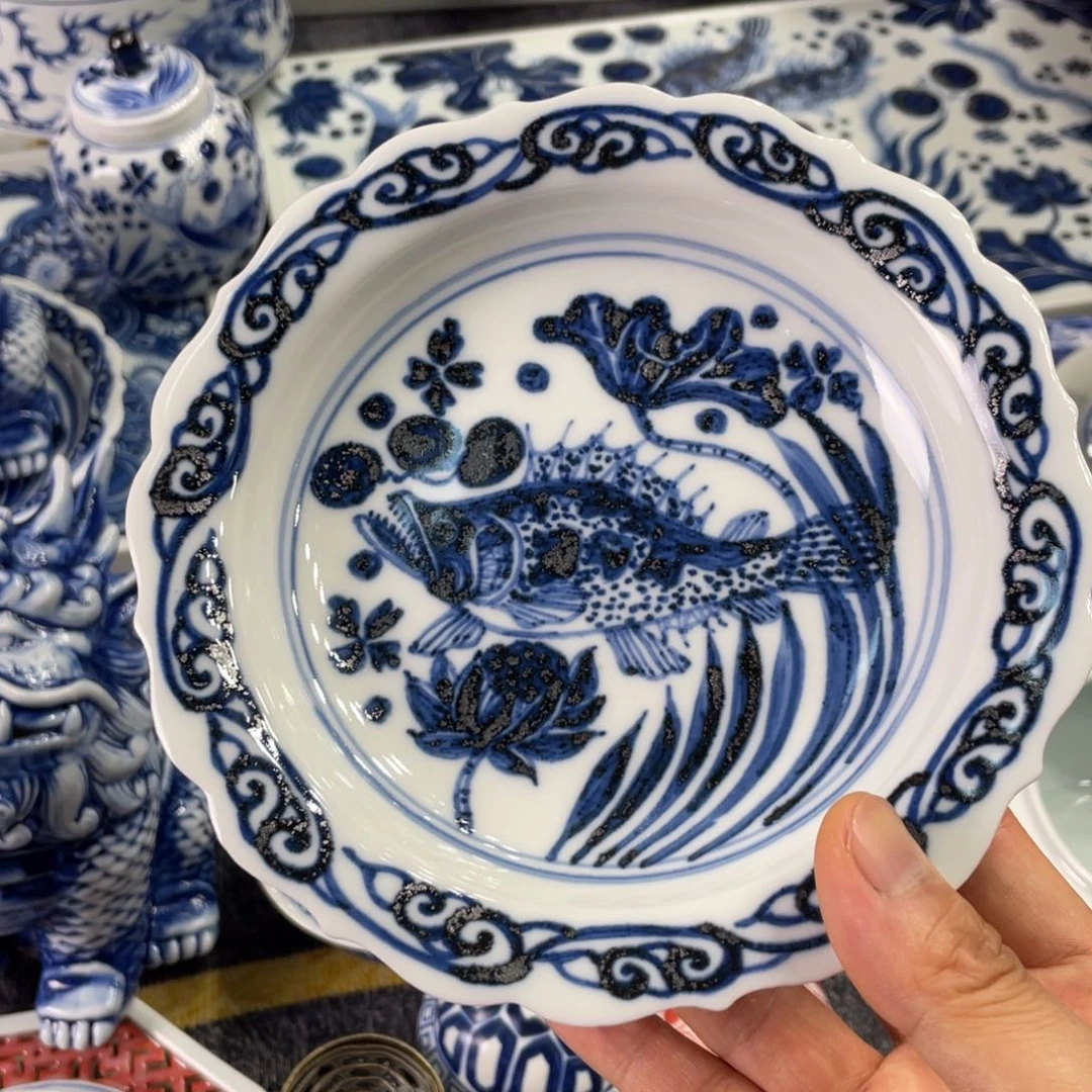 景德镇陶瓷手工手绘
