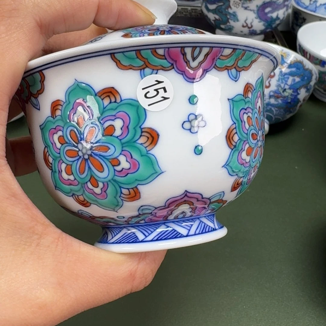 沙沙手工手绘茶具151