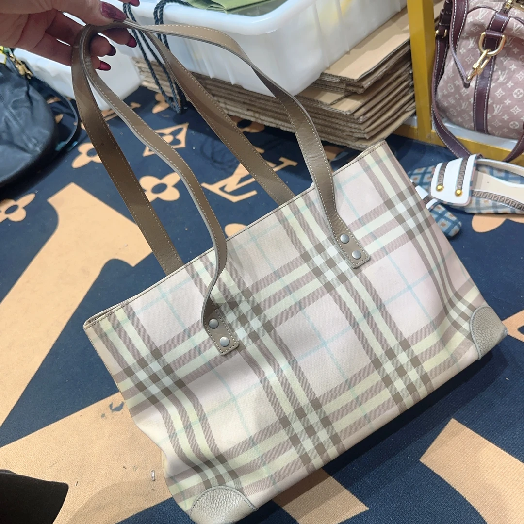 95新 BURBERRY/博柏利 bbr巴宝莉推特包