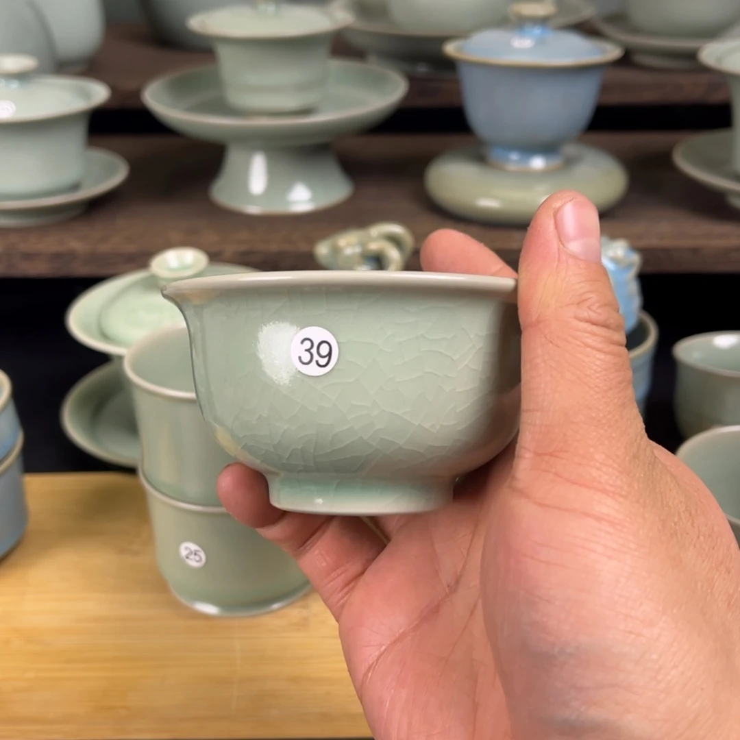 【闪购商品】追*微瑕压手微瑕汝瓷