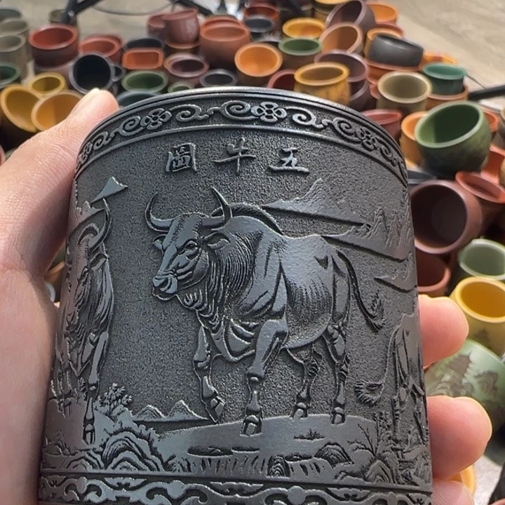 茶杯紫砂全手工制作工艺