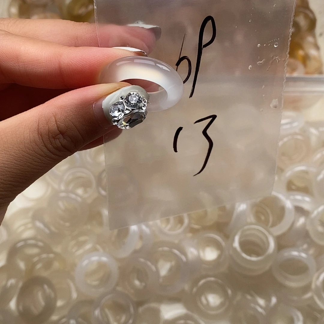 未镶嵌戒指玛瑙/玉髓