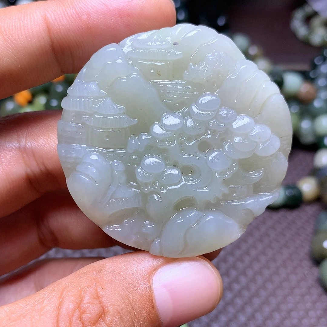 【闪购商品】和田玉未镶嵌颈饰