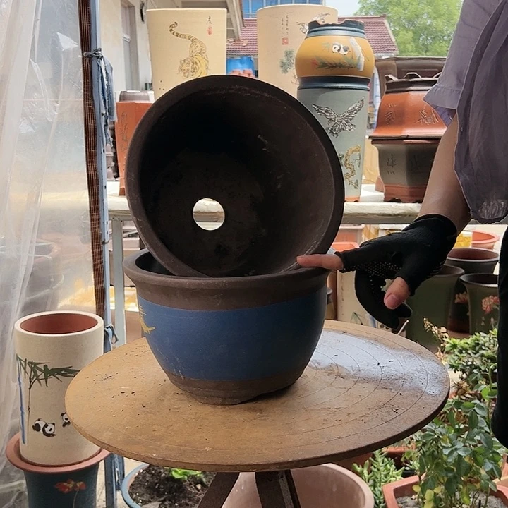 宜兴紫砂25+25蓝色