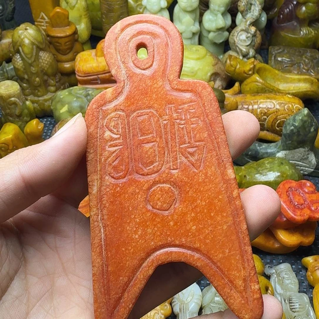 白玉菩提吊坠。。。