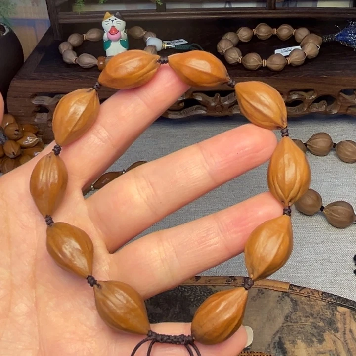 手串/手链橄榄核梅林小四花手串