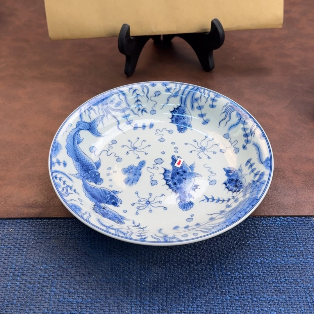 李***！摆件陶鱼藻湖承福利