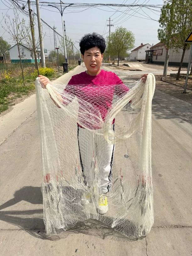 8编线2指4米特价款，直径六米，重八斤，铅坠，纯手工，一开到顶