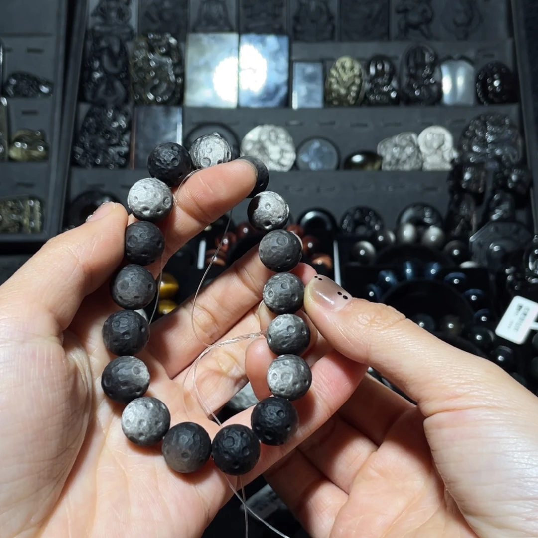 7***1黑曜岩未镶嵌珠宝奇石