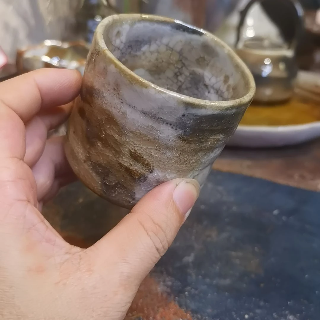 摆件手工高温原矿窑变新品特价福利