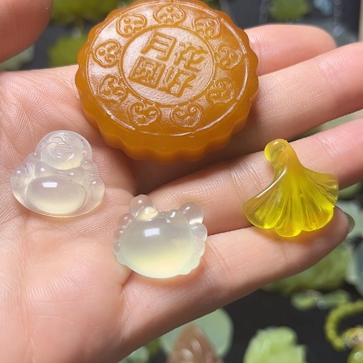 未镶嵌蛇纹石玉发饰