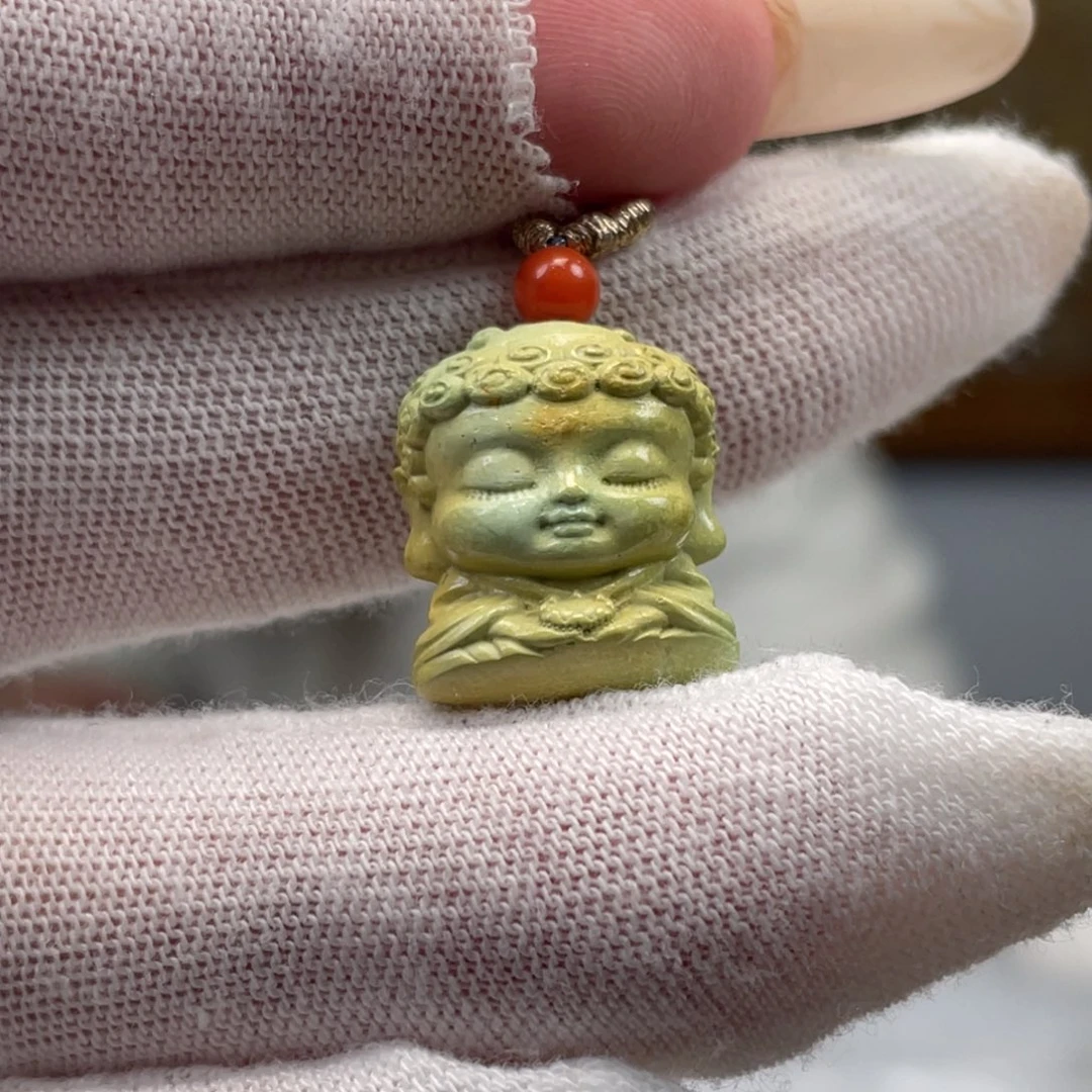 绿松石未镶嵌挂件