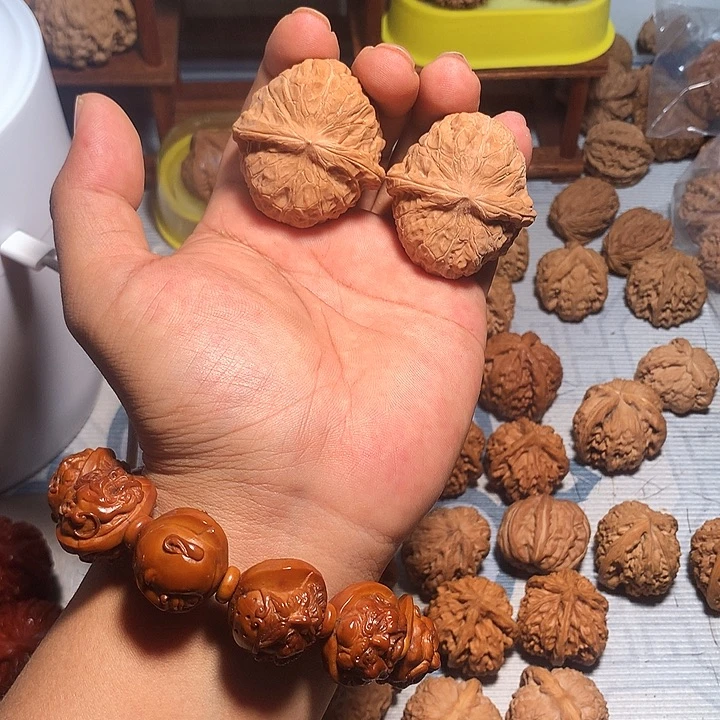 庆***儿吊坠文玩核桃南瓜