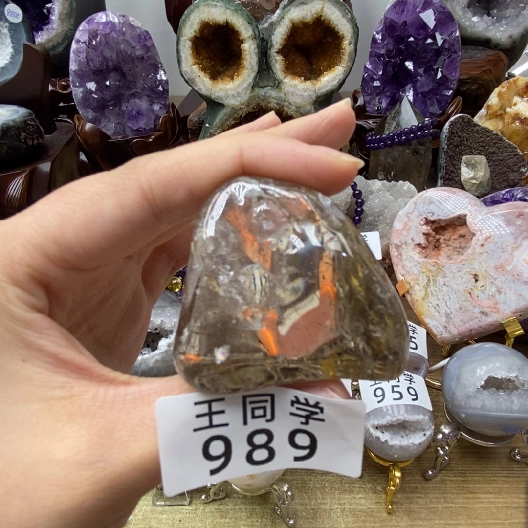 未镶嵌珠宝半成品水晶989