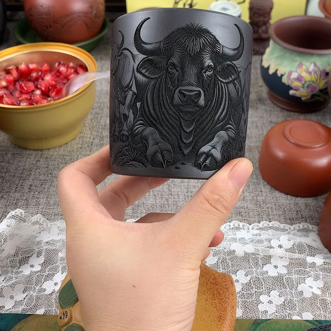 紫砂茶杯高端主人杯