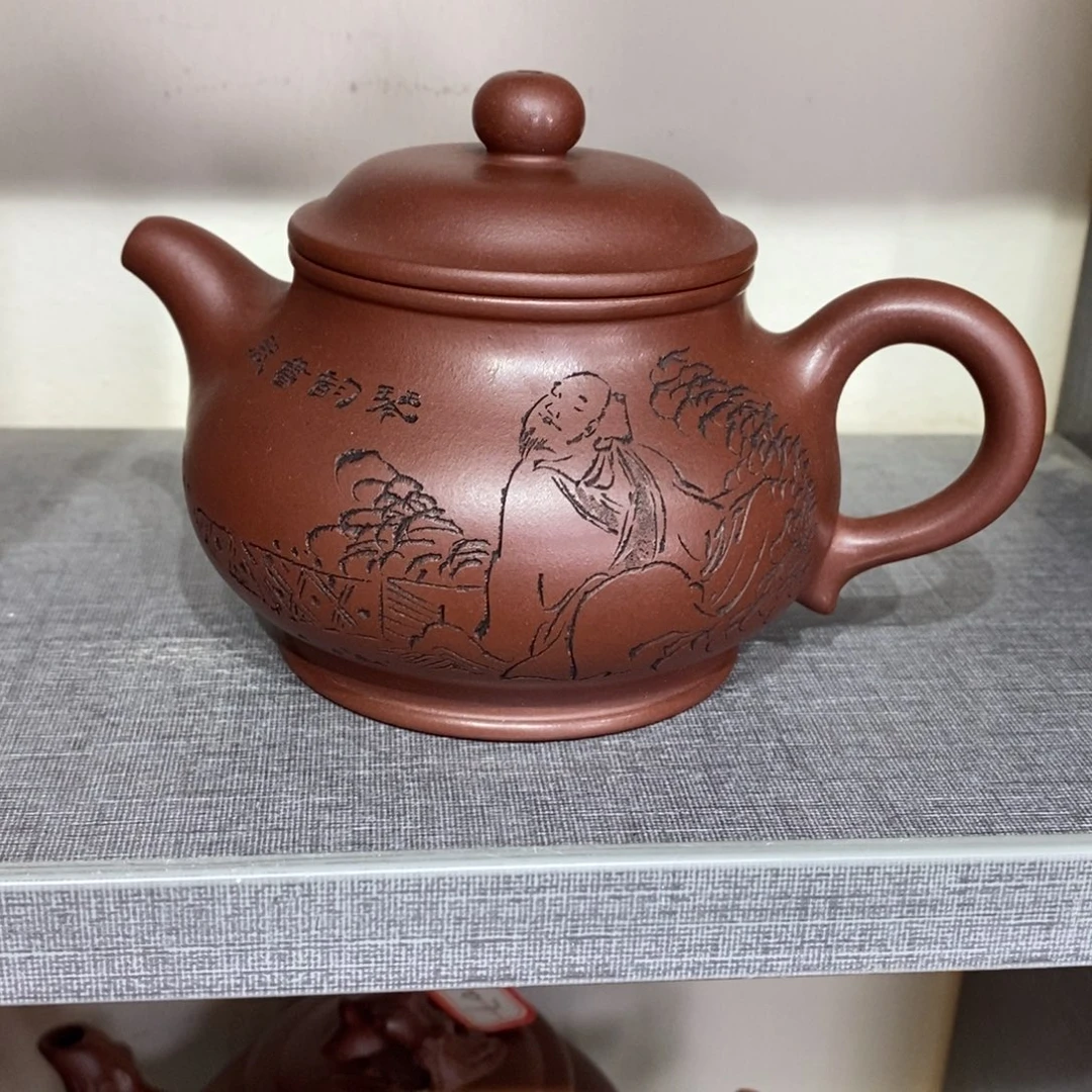 紫砂茶壶原矿手工109