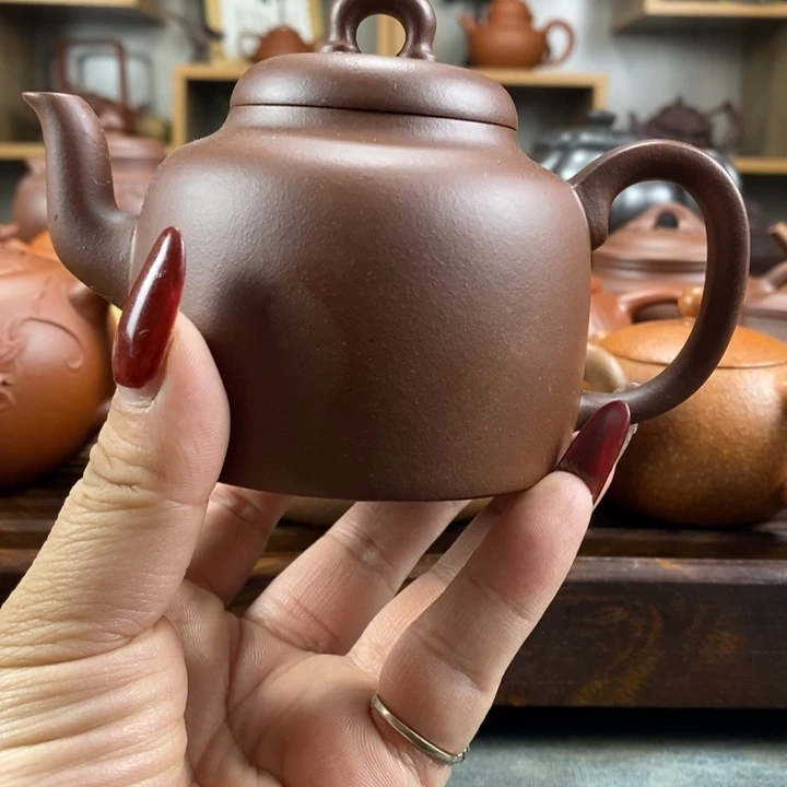 紫砂茶壶封*祥原矿紫砂壶等