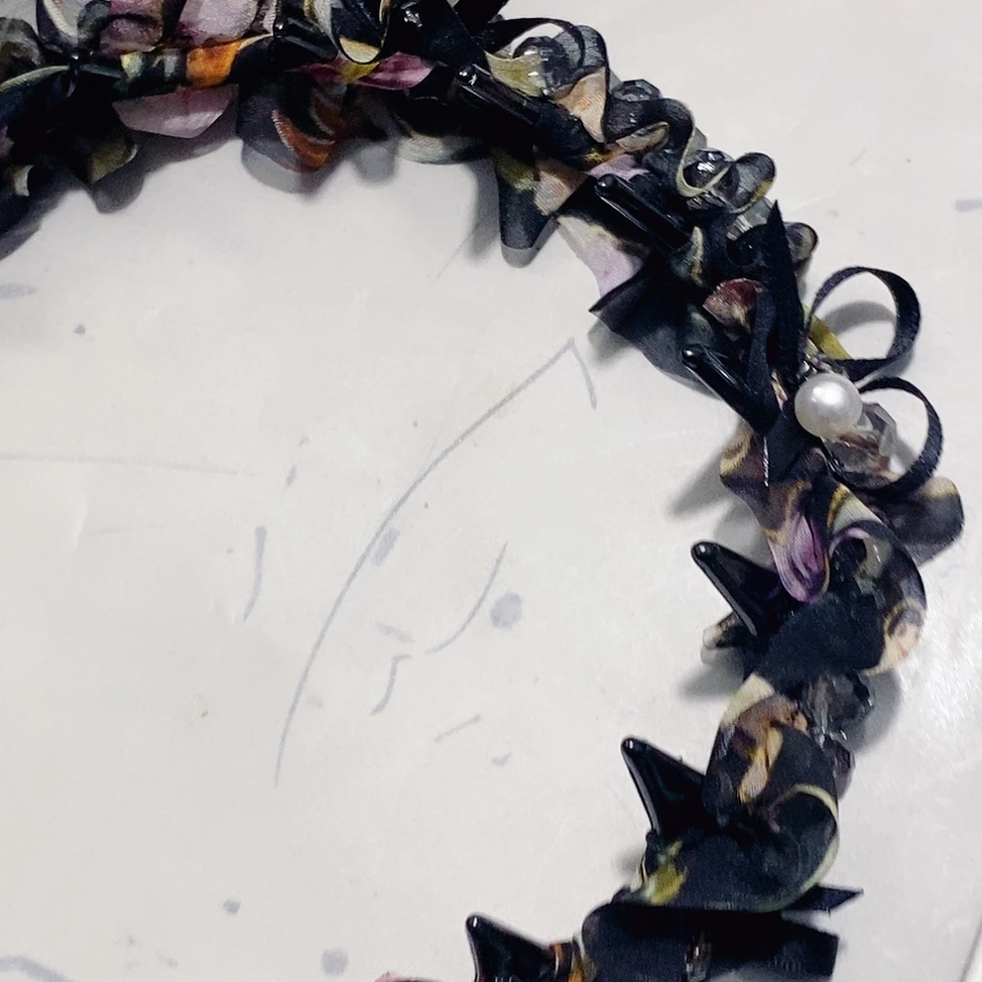 仿水晶合金发箍头