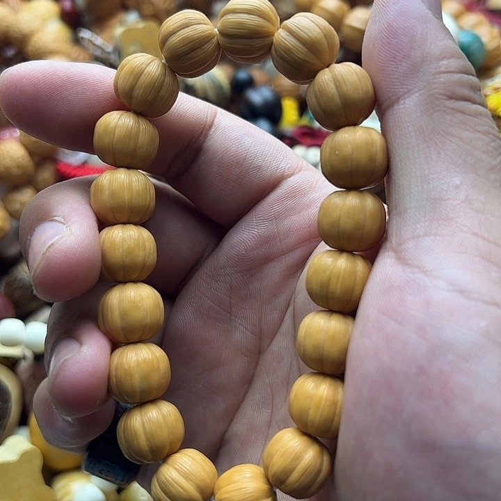 木质非金属全品猴头南瓜手链
